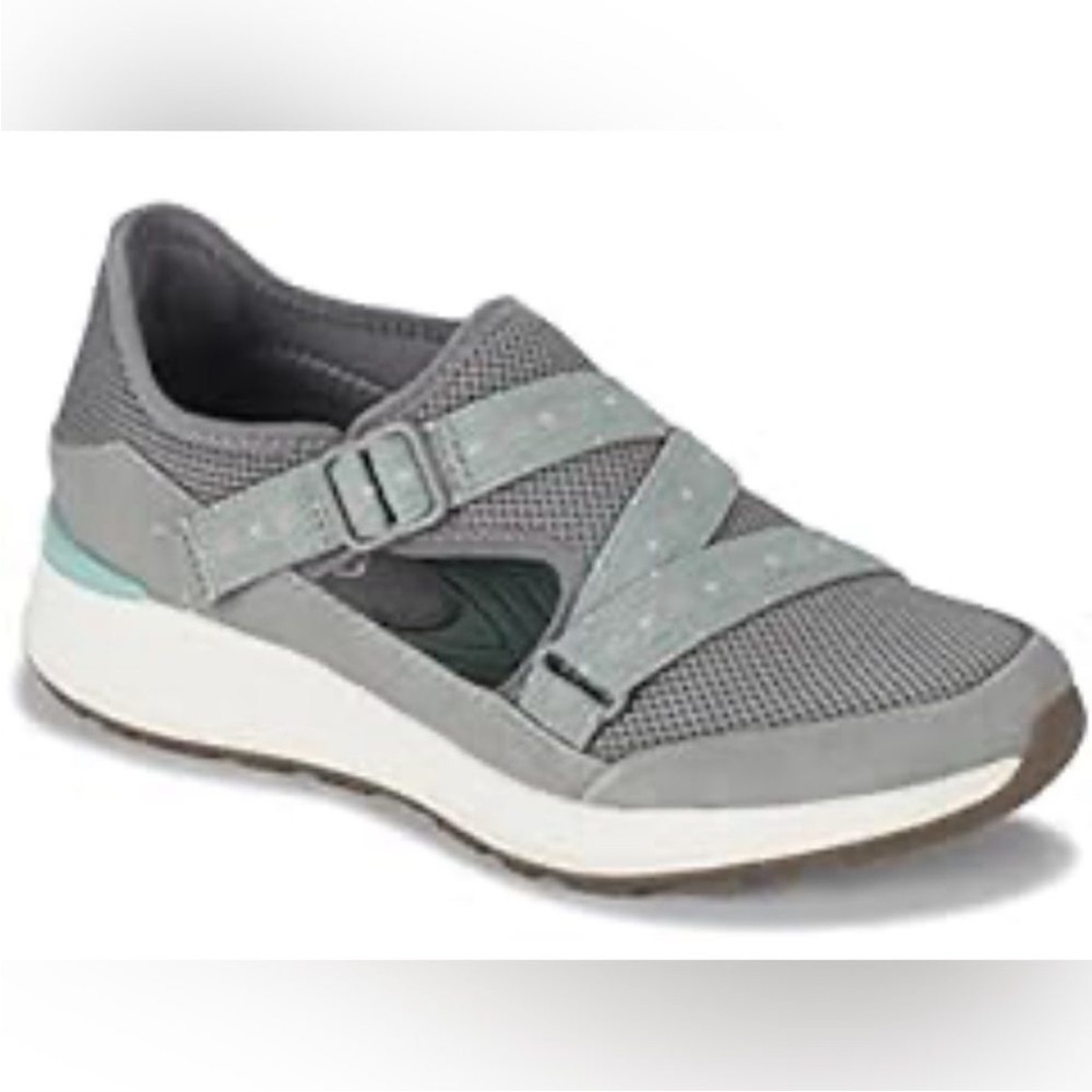 BareTraps Gray Athletic Shoes with Strap